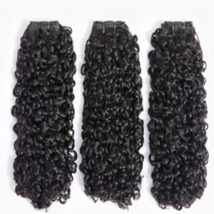 Pixie Curls Raw Human Hair Curly Weft Bundles