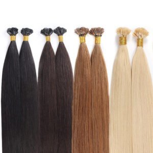 Raw Virgin Flat Tip Human Hair Extensions