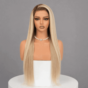 #T4/613 Ombre Straight Lace Front Wigs