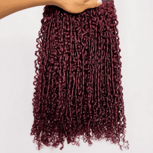 99J Pixie Curly Human Raw Hair Weft Bundles