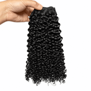 Jerry Curly Human Hair Weft Bundles