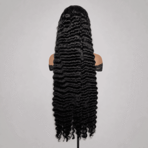 Deep Wave 13x4 Lace Frontal Raw Hair Wig