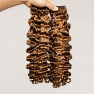 #P4/27 Burmese Curly Human Hair Bundles