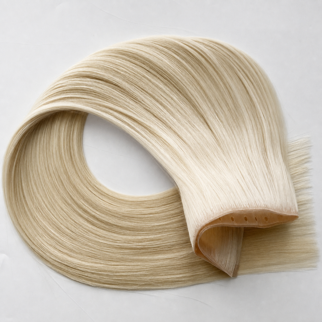 Raw Virgin Cuttable Butterfly Weft Human Hair Extensions for global salon wholesale