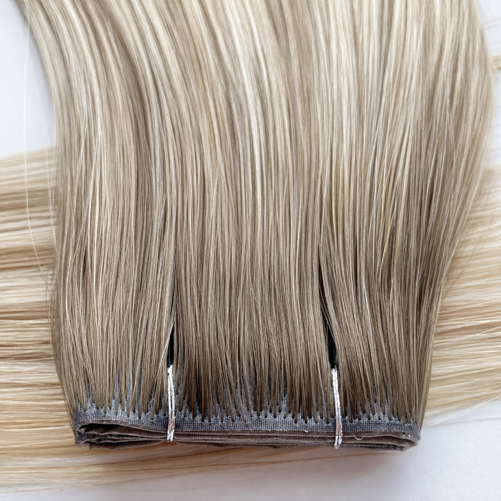 Raw Virgin Cuttable Butterfly Weft Human Hair Extensions for global salon wholesale