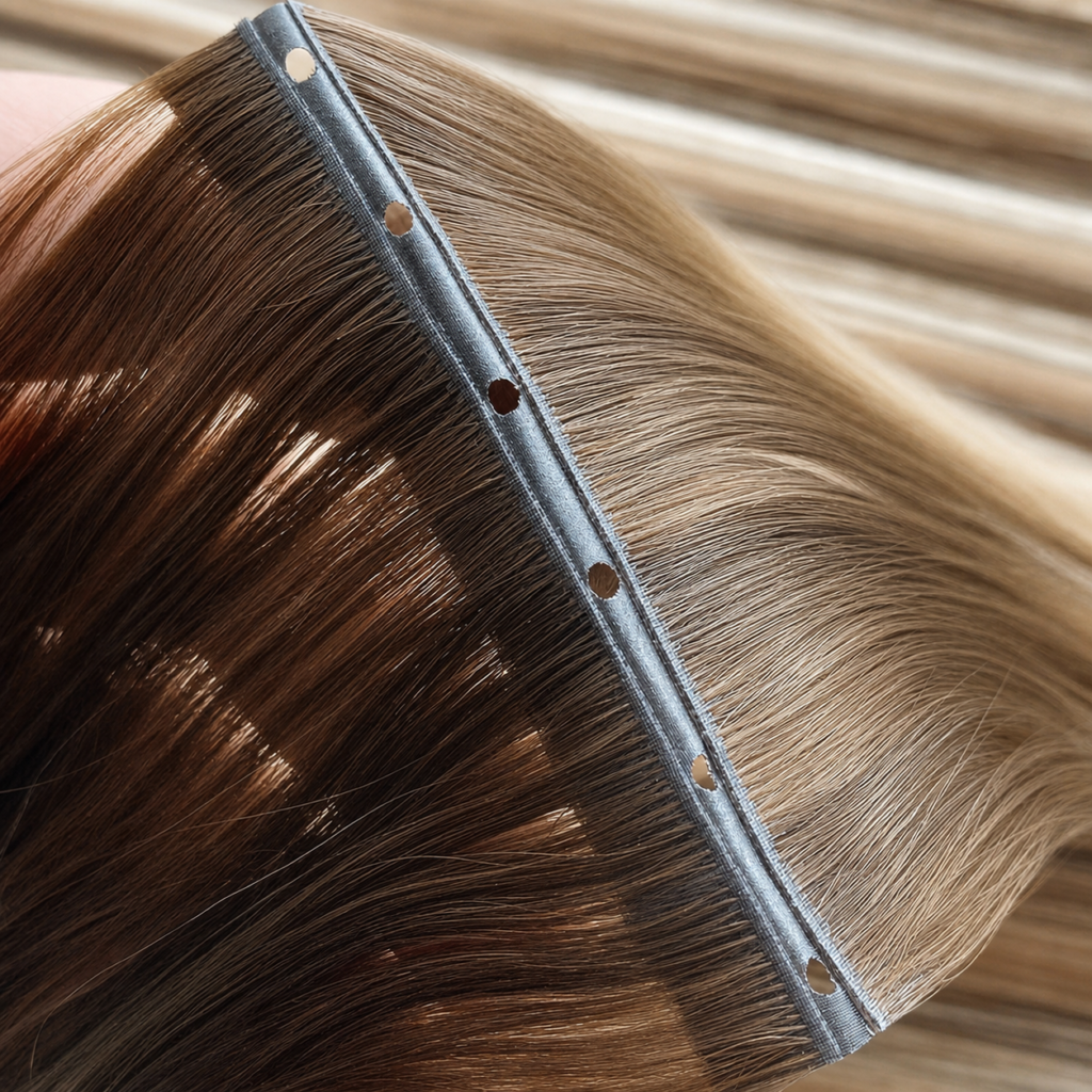 Raw Virgin Cuttable Butterfly Weft Human Hair Extensions for global salon wholesale