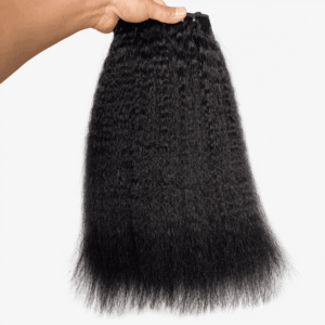 Kinky Straight Human Hair Weft Bundles