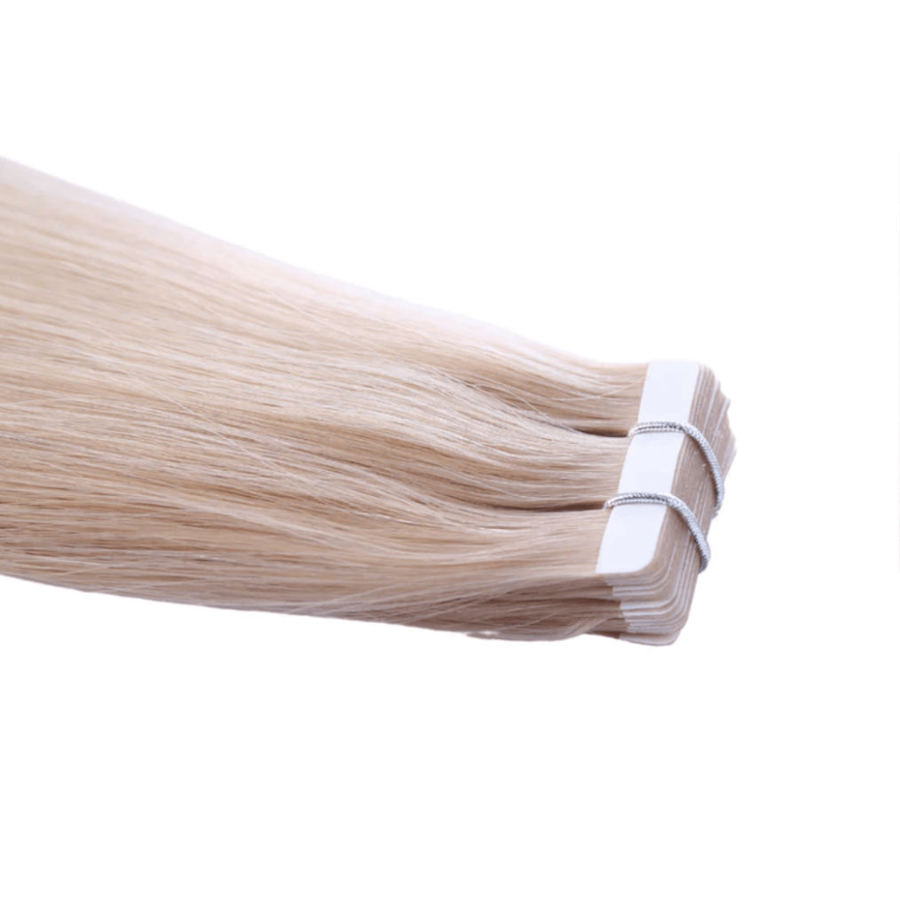 Raw Virgin Tape In Human Hair Extensions ultra thin invisible skin weft bleachable salon wholesale hair