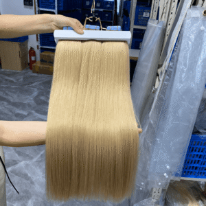 Raw Human Hair Tape in Extensions